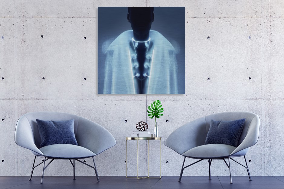 “Glow” – Brushed Metal Print