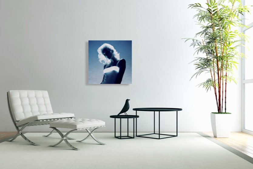 “Ice” – Brushed Metal Print