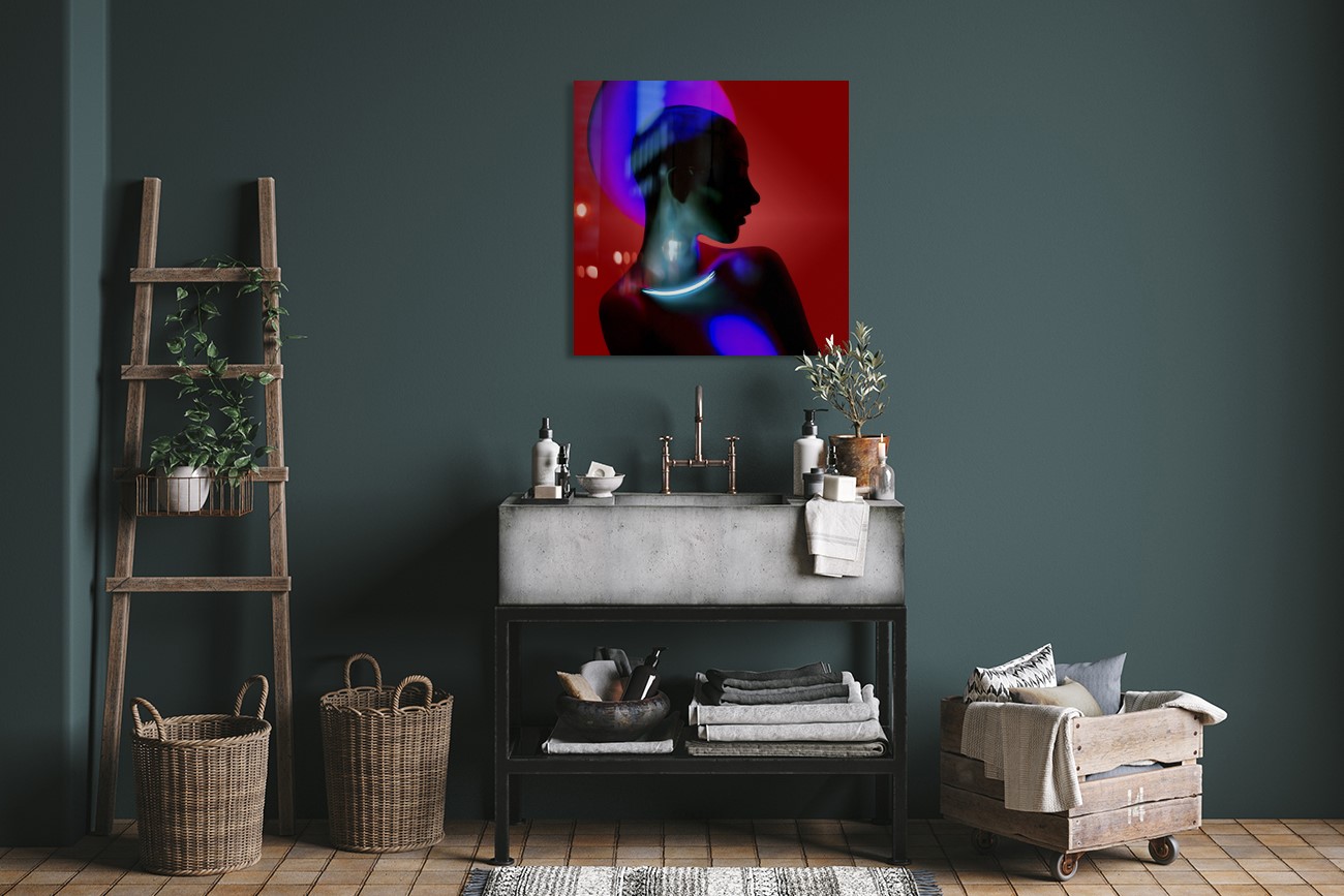 “Lady” – HD Metal Print