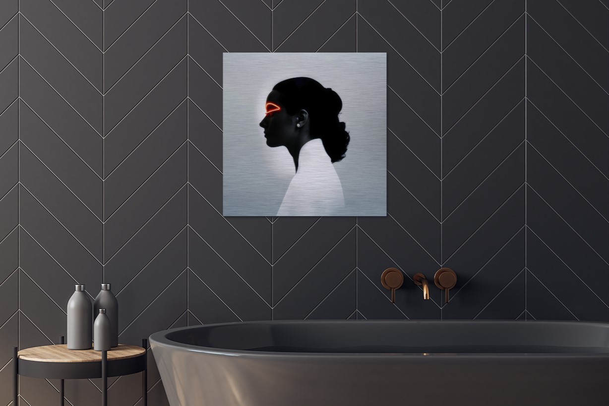 “Future” – Brushed Metal Print